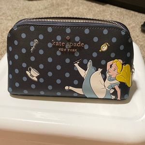 kate spade Alice in Wonderland make-up bag